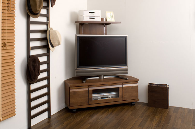 新品・送料無料》テレビ台 伸縮式 ディスプレイ引出付き TV台